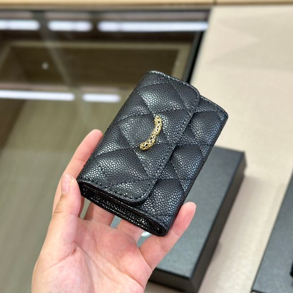 

coin purse women designer quilted bag hollow out gold metal hardware caviar/lambskin leather mini clutch wallet diamond lattice luxury handb, Red;black