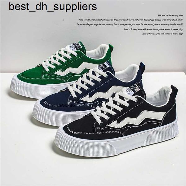 

2023 summer new men's casual shoes skate shoe thick soled high rise sports harajuku korean version of ins fashion shoes