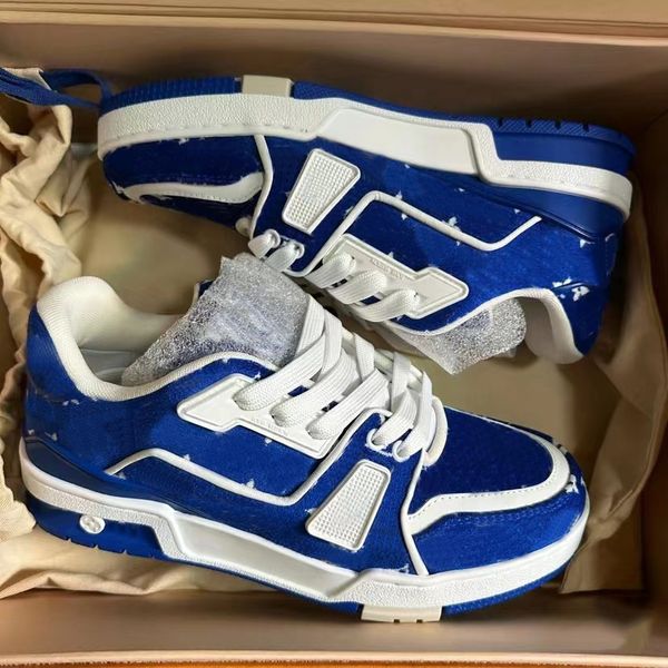 

trainer casual shoes sneakers luxury big-name sneakers low casual sneakers sneakers three color options size 6-13, Black