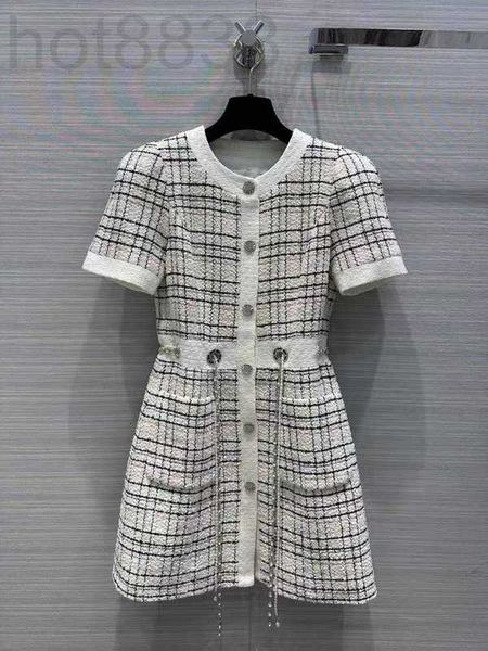 

urban dresses designer 2023 spring summer for women ootd new dinner dress ladies tweed coat fashion skirt grade birthday gift yohx, White;black