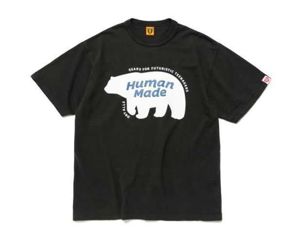 

men's t-shirts human made fashion style women swimming duck tee cute short sleeve 20 a8o2 a8o2, White;black