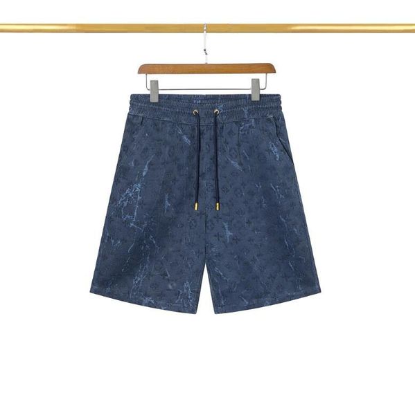 

designer brand mens shorts womens tie dyed v jacquard pocket short sports casual summer trend pure breathable jogging short, White;black