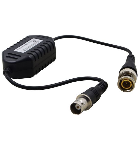 

coaxial video ground loop isolator balun bnc male to female for cctv camera e8p6
