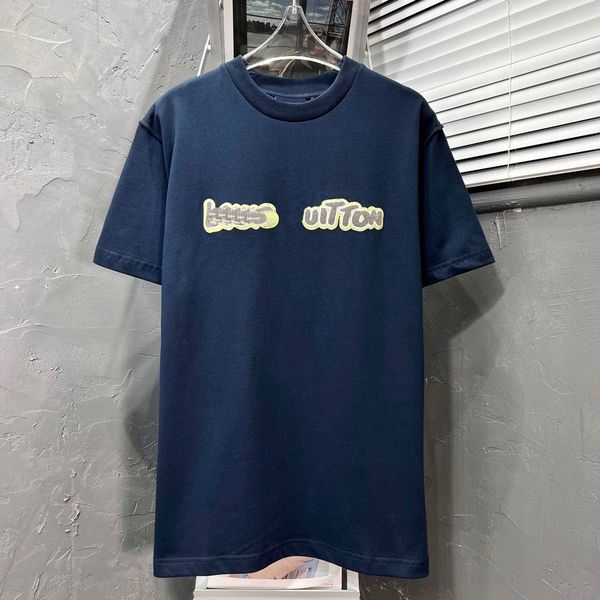 

men's plus tees & polos round neck embroidered and printed polar style summer wear with street pure cotton 1en1m, Black;brown