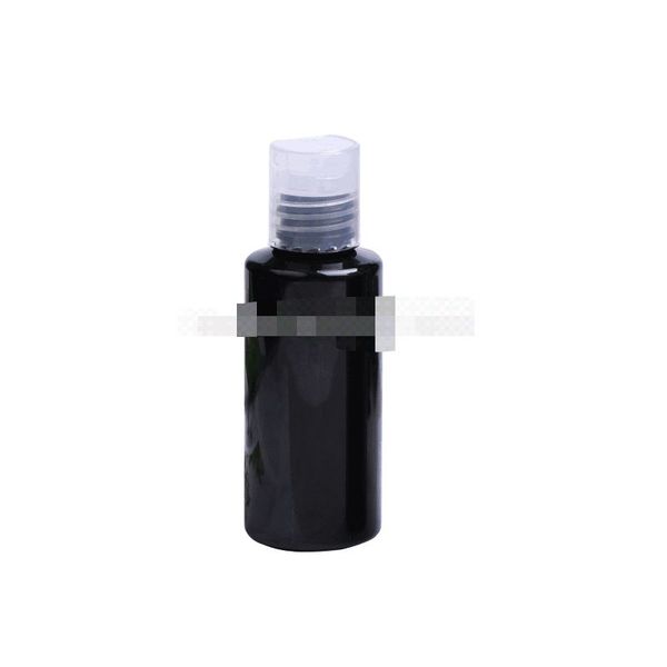 

50pcs 120ml black empty small shampoo plastic containers with disc cap ,liquid soap pet bottle press lid,cosmetic packaging