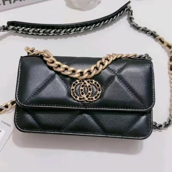 

designer bag shoulder bag fashion bag tote bags chain crossbody bag silver purse women cc lambskin leather handbags luxury flap card holders