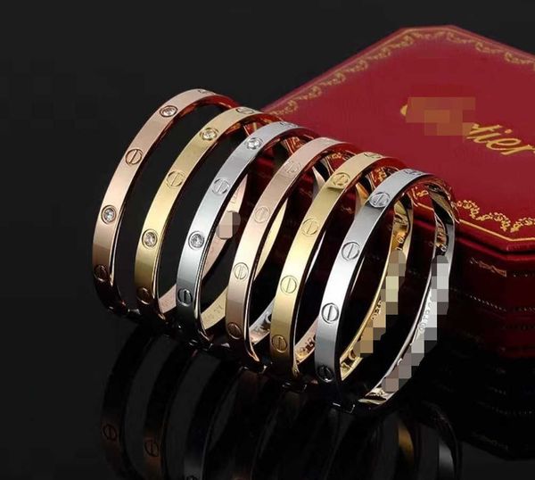 

original card bracelet vacuum plating 18k non fading titanium steel jewelry, Black