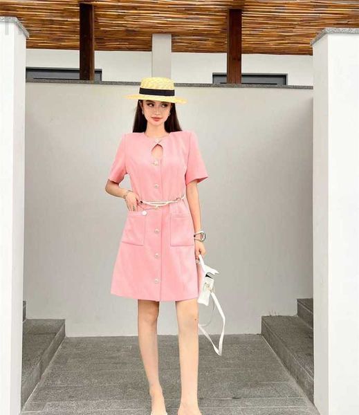 

urban dresses designer 2023 summer for women new dinner dress pearl chain party fashion grade hollow out birthday mother's day gift 7fa, White;black