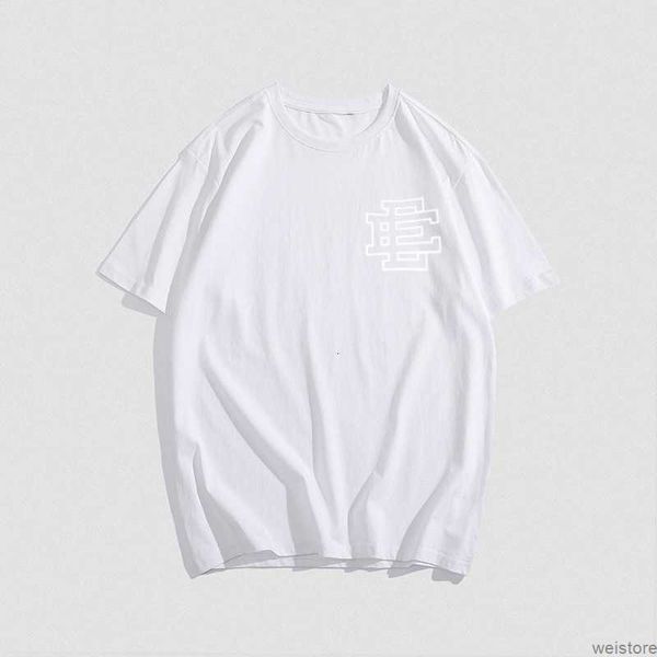 

men's brand ee t-shirt designer eric emanuel tshirts summer casual tees ins fashion mens womens luxury loose shirt business design sho, White;black