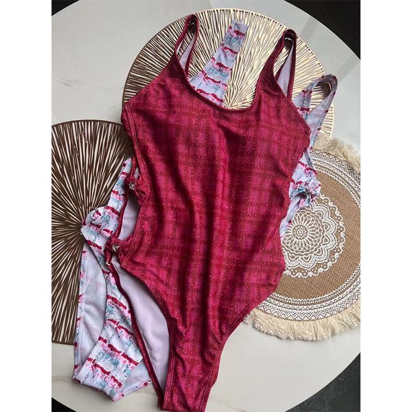 

2023 women designers elegant swimsuits one-pieces brands bikinis suits summer push-up bikini swimwear, White;black