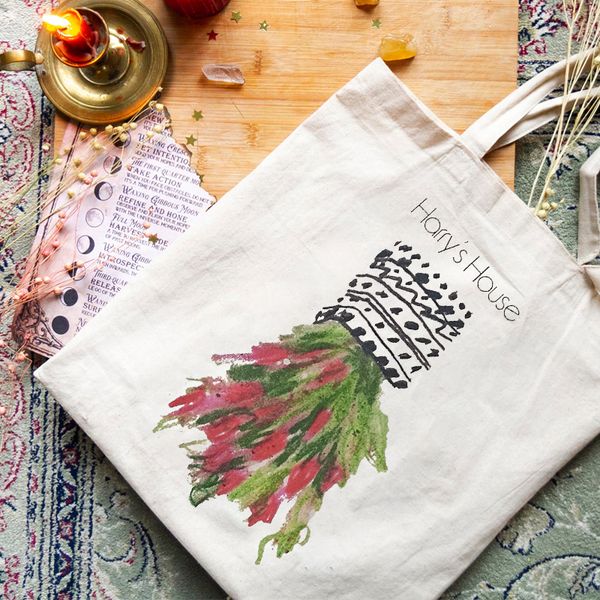 

harry styles love on tour tote bag, harry styles merch, harry styles tote bag