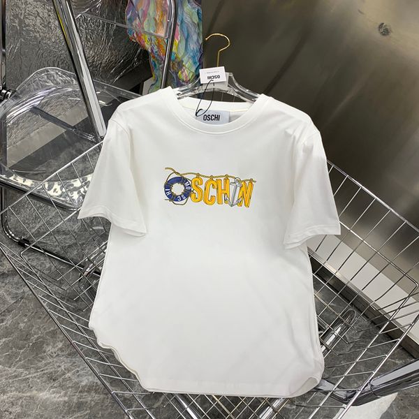 

man womens t shirt 2023 new summer casual loose tees with letters print short sleeves fashion men tshirts size s-4xl, White;black