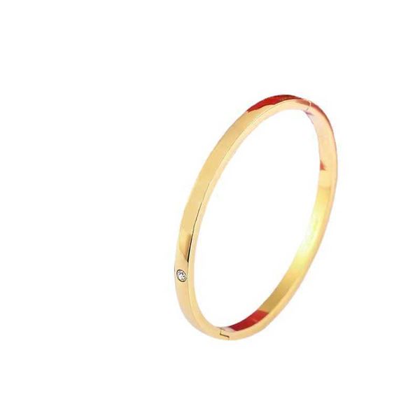 

designer card new signature round titanium steel bracelet fashion stainless jewelry factory8068, Black