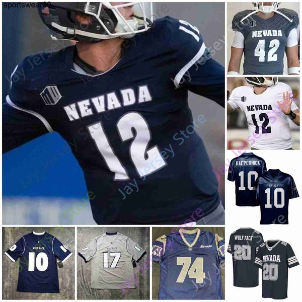 

nevada wolf pack football jersey ncaa college colin kaepernick carson strong devonte lee shane illingworth nate cox taua sanders mack jamaal, Black;red