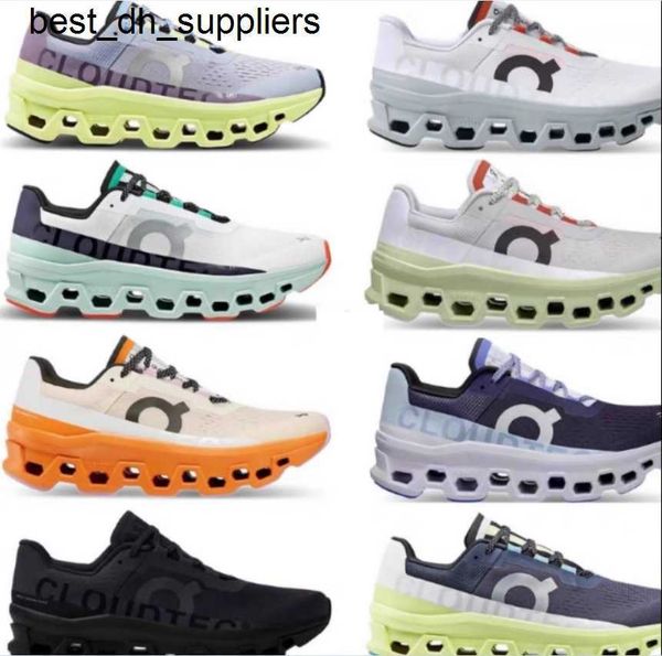 

on new cloudmonster sneakers shock absorbing men's and women's running shoes