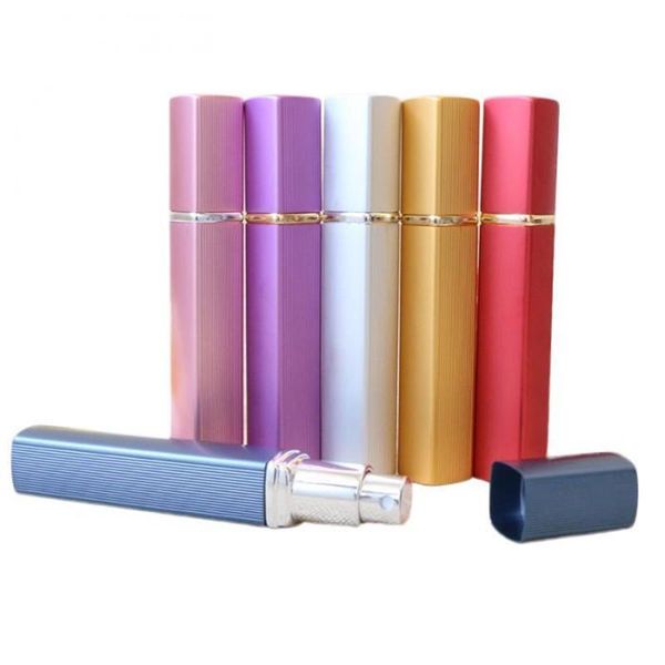 

2020 12ml 6 colors refillable portable mini perfume scent aftershave atomizer empty spray bottle perfume pen