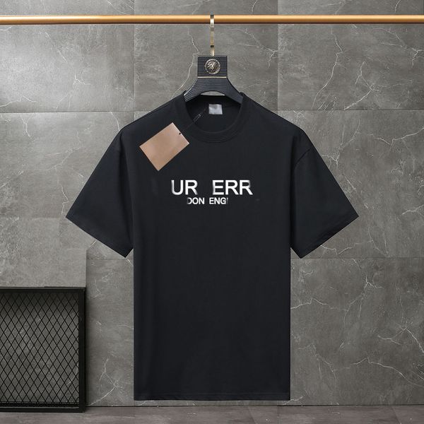 

designer fashion men's t-shirts loose oversized shirts label applique sticker t-shirt 2023 spring summer casual mens womens couples t s, White;black