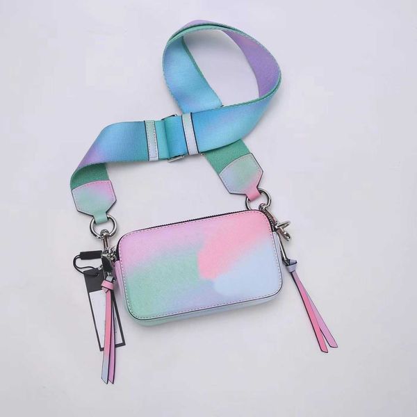 

evening bags rainbow marc camera bag women crossbody bags square designer bag fashion versatile purse handbag letter wallet 230318