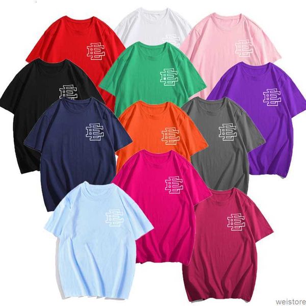 

mens casual eric emanuel t shirt ee shirts letter printed tees comfortable loose breathable high streetwear oversized style t-shirt mfd5, White;black