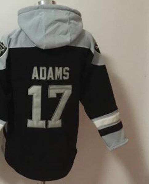 

las vegas #17 davante adams fans hoodie american football pullover, Black