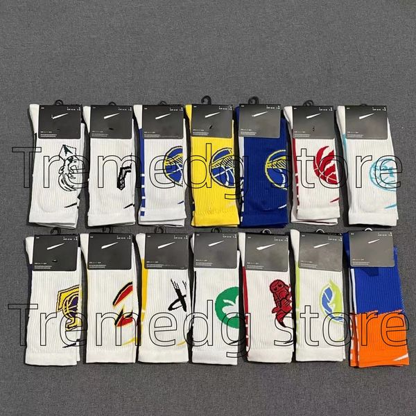 

23ss designer team basketball socks men's wholesale thick towel bottom elite football practical training socks outdoor women's spo, Black