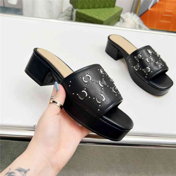 

fashionable beach shoes 2023 ggs luxurious design retro decoration men's and women's summer leather canvas rubber flat bottomed ca