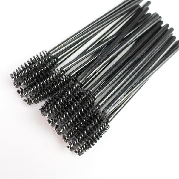 

2021 eyelashes-brushes disposable eyebrow brush mascara wands applicator clean makeup tools eyelash extension spiral portable curling brush