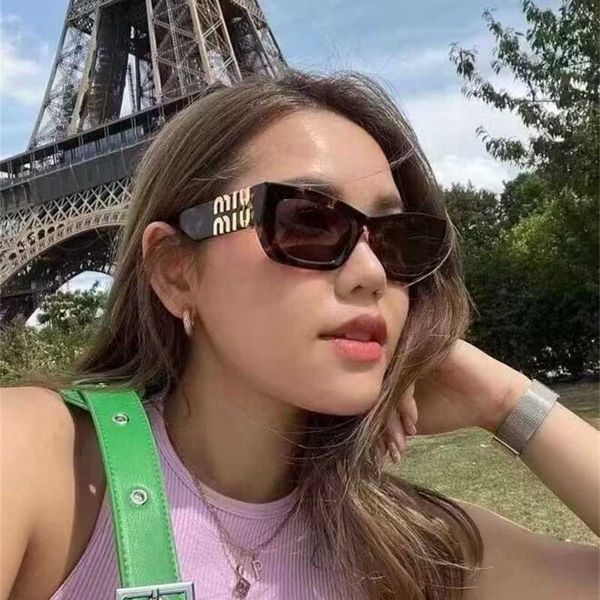 

designer glasses miu sunglasses new models cycle luxurious woman mens highdefinition polarized small fragrance pearl inlaid temperament big, White;black