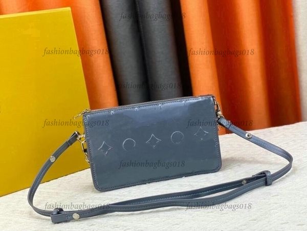 

lexington pouch designer mini shoulder bag cruise 2023 lustrous metallic gold sliver embossed leather shadows chain wallet classic functiona