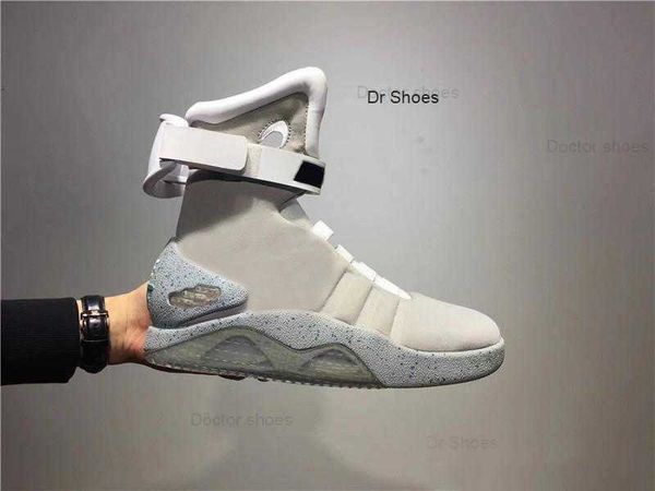 

dress shoes mags boots 's led dark lighting grey marty mcflys authentic mag back to the future marty mcfly glow in the size -12, Black