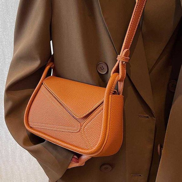 

Bags Dinner bags Small design bag women 2022 new fashion texture shoulder advanced cross body women's versatile small square, Brown 1