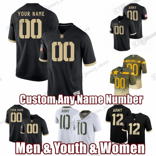 

custom s-6xl army black knights college football jerseys isaiah filisi anderson britton alex meredith ahlon mitchell zach mundell tyhier any