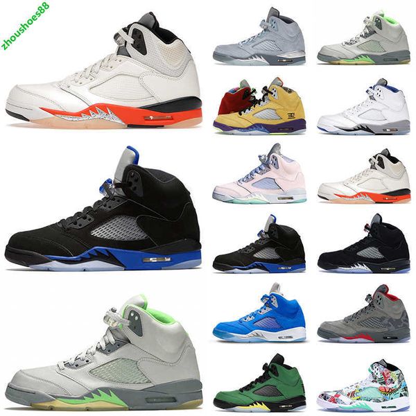 

5 5s men basketball shoes mens trainers sports sneakers shattered backboard easter bluebird green bean racer blue michigan fashion outdoor