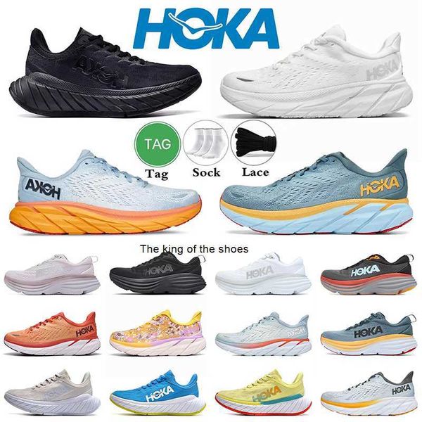 

hoka bondi 8 running shoes carbon x 2 athletic clifton 8 profly training sneakers on cloud blue dhgate one women mens highway marathon hokas