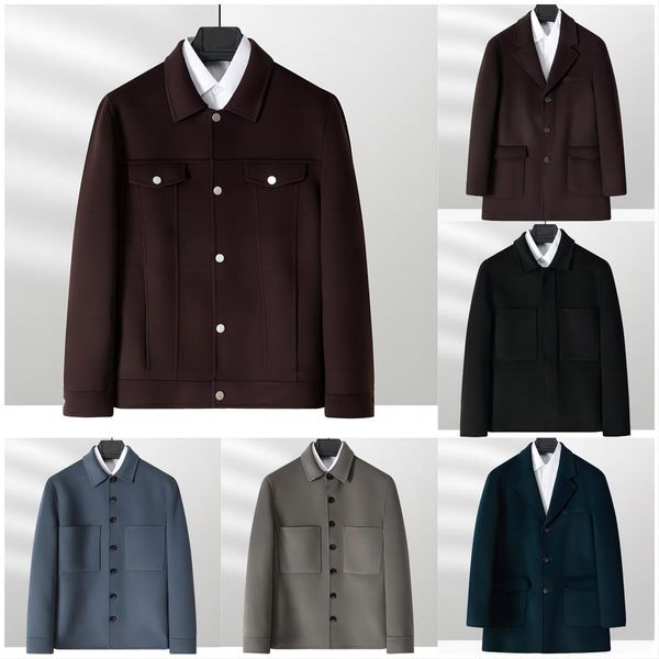 

23 australian autumn winter gentlemen's elegant minimalist classic design highend luxury men's clothing style senior italian desig, Black;brown