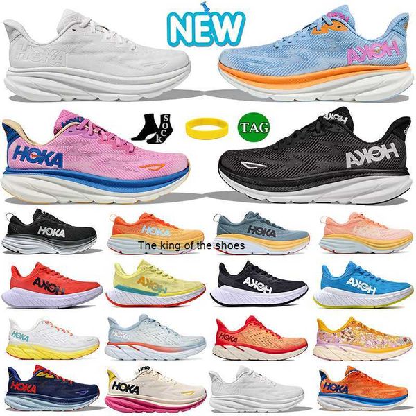 

hoka clifton 9 8 one casual shoes hokas bondi 8 carbon x 2 women men mesh designer sneakers triple white black people on cloud low sports ru