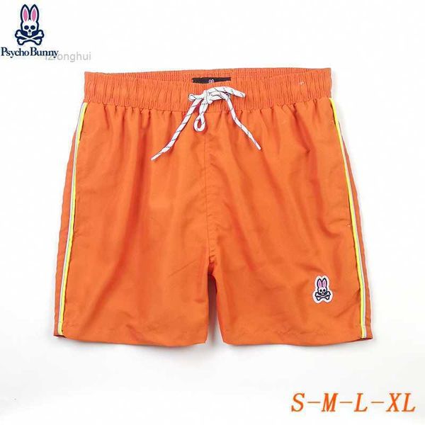 

men's shorts mens fashion beach pants skull rabbit psycho bunny surf quick dry european and american style 1 e3mg, White;black