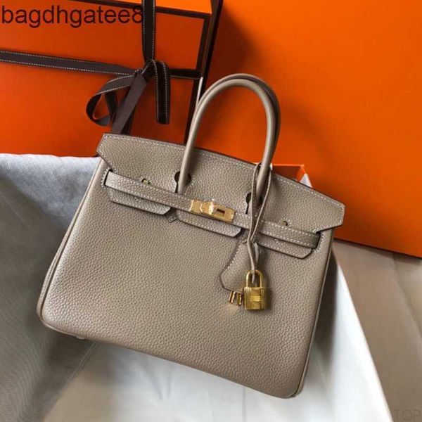 

capacity birkins bag designer bags 2023 berkin lychee pattern layer cow leather women's large single shoulder diagonal cross handbag 3h