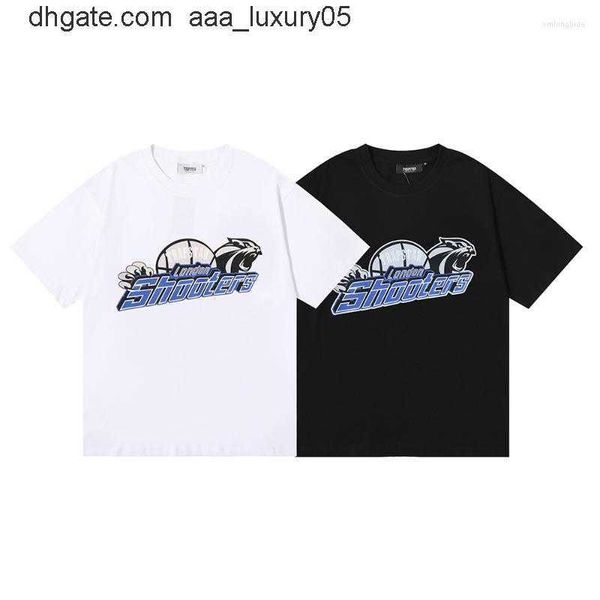 

men's t shirts trapstar basketball london shooter t-shirt, White;black