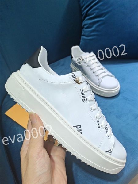 

2023 designer women men casual shoe low- sneakers white leather sneaker sports lace up comfort flats outdoor trainers, Black