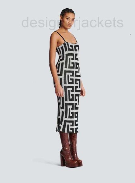 

urban dresses designer summer dresses for women 2023 fashion dress knit dress sling dinner party grade letter print mother's day gift 6, White;black