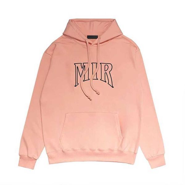 

am printing letter hooded hoodies mens womens fashion streetwear pullover sweatshirts loose lovers clothing qcsz, Black