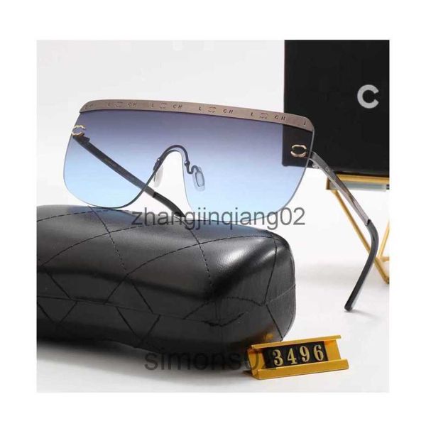 

designer channel sunglasses cycle luxurious fashion sports polarize sunglass men women vintage summer beach driving oversized rimless black, White;black