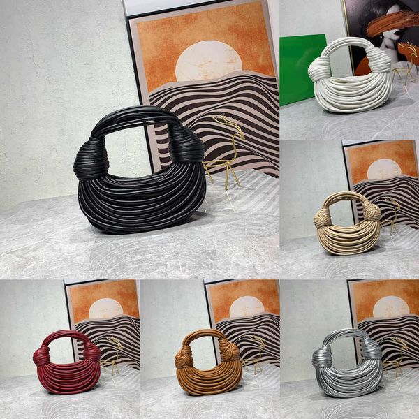 

mirror quality designer handbags women noodles luxurys handbag underarm purse women's bag trend leisure sheepskin business handbags 230