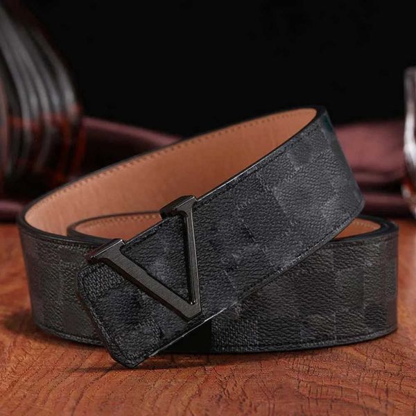 

designer men women belts classic leather printe plaid belts jeans hundred with belt boxqskt, Black;brown