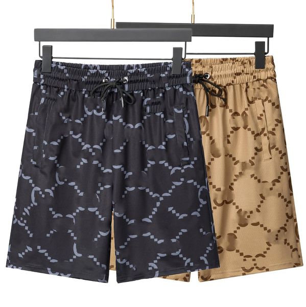 

mens fashionbeach short high waist full letter knee length swimming short men casual joggers swimming pants outwear, White;black