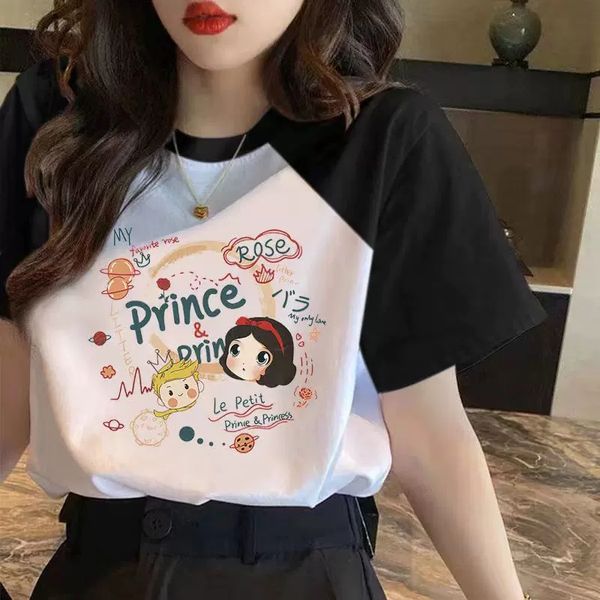 

women's t-shirt short sleeves tshirt designer t shirt lady hoodie letters printed cotton tee anine bing summer fashion women cresw neck, White;black