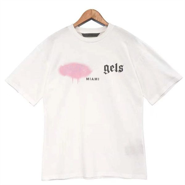 

summer shirts men graphic tees tshirt t shirt luxe tees angel cotton dhgate casual tees letter printed crew neck clothing pa luxury brand, White;black