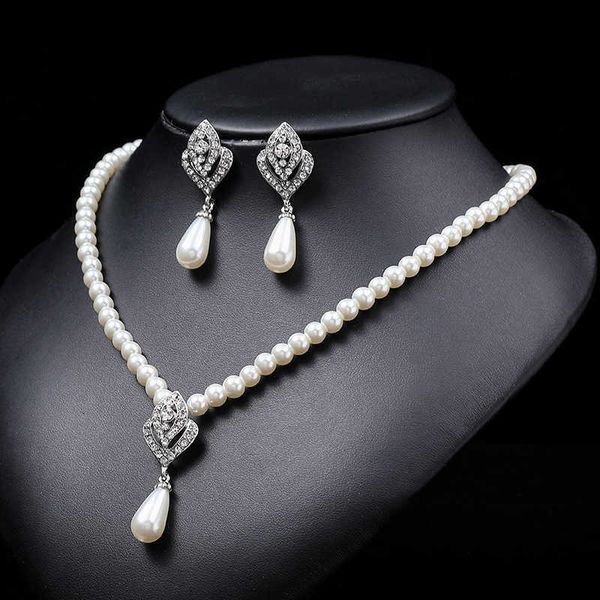 

designer jewelry jewelry wedding gifts evening accessories pearl necklace suit for women's light luxury, Silver