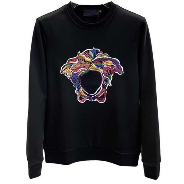 

hoodies designer sweaters men's plus size cotton long sleeve t-shirts crew neck pulloversluxury hoodies men women printed sweatshirts t, Black